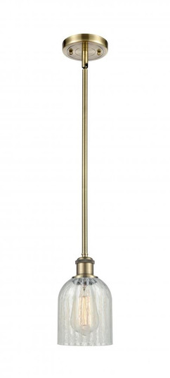 Ballston One Light Mini Pendant in Antique Brass (405|5161SABG2511)