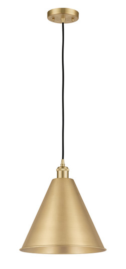Ballston LED Mini Pendant in Satin Gold (405|5161PSGMBC16SGLED)