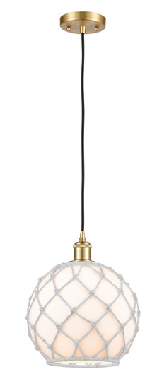 Ballston LED Mini Pendant in Satin Gold (405|5161PSGG12110RWLED)