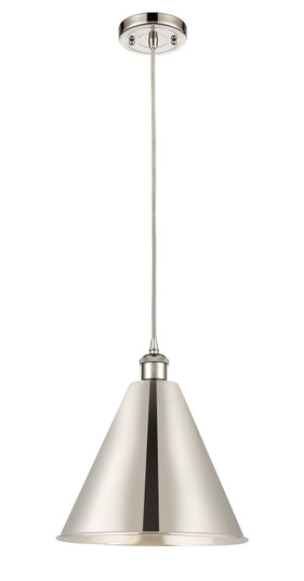 Ballston One Light Mini Pendant in Polished Nickel (405|5161PPNMBC16PN)