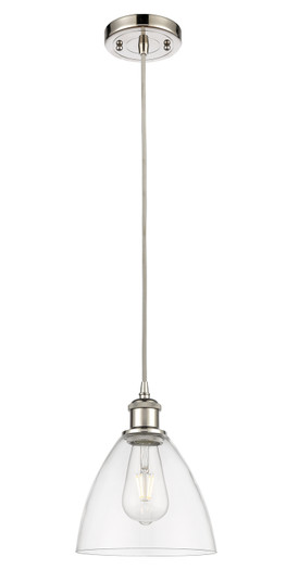 Ballston One Light Mini Pendant in Polished Nickel (405|5161PPNGBD752)