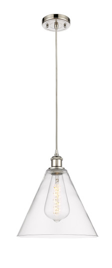 Ballston LED Mini Pendant in Polished Nickel (405|5161PPNGBC122LED)