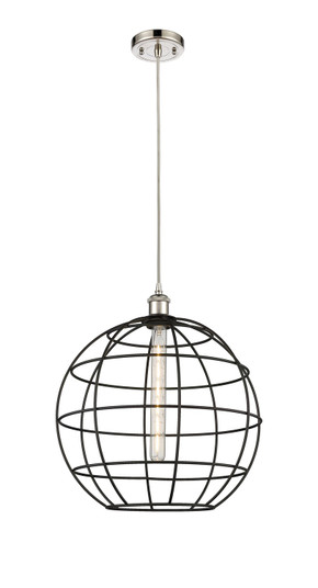 Ballston One Light Mini Pendant in Polished Nickel (405|5161PPNCE16BK)