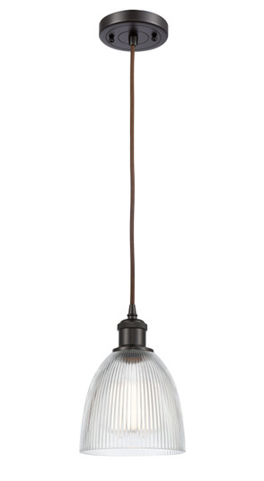 Ballston One Light Mini Pendant in Oil Rubbed Bronze (405|5161POBG382)