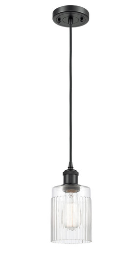 Ballston One Light Mini Pendant in Matte Black (405|5161PBKG342)