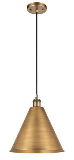 Ballston One Light Mini Pendant in Brushed Brass (405|5161PBBMBC16BB)