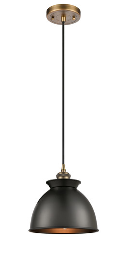 Ballston LED Mini Pendant in Brushed Brass (405|5161PBBM14BKLED)