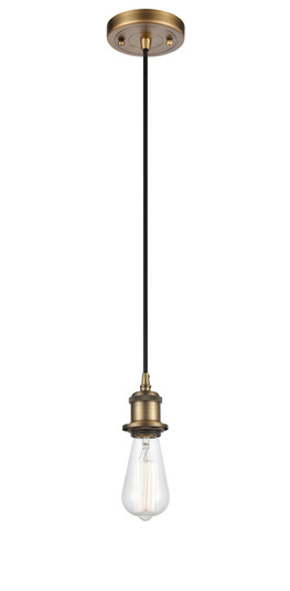 Ballston LED Mini Pendant in Brushed Brass (405|5161PBBLED)