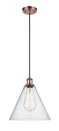 Ballston LED Mini Pendant in Antique Copper (405|5161PACGBC124LED)
