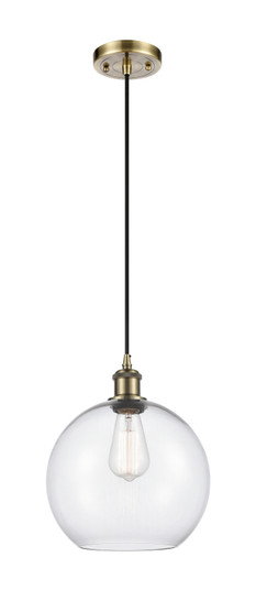 Ballston One Light Mini Pendant in Antique Brass (405|5161PABG12210)