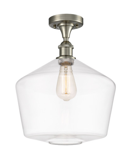 Ballston One Light Semi-Flush Mount in Brushed Satin Nickel (405|5161CSNG65212)