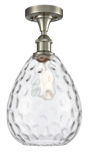 Ballston One Light Semi-Flush Mount in Brushed Satin Nickel (405|5161CSNG372)