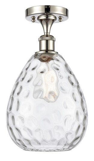 Ballston One Light Semi-Flush Mount in Polished Nickel (405|5161CPNG372)