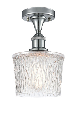 Ballston One Light Semi-Flush Mount in Polished Chrome (405|5161CPCG402)