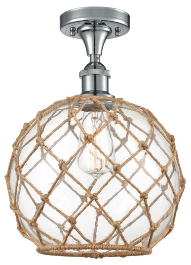 Ballston One Light Semi-Flush Mount in Polished Chrome (405|5161CPCG12210RB)