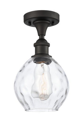 Ballston One Light Semi-Flush Mount in Oil Rubbed Bronze (405|5161COBG362)