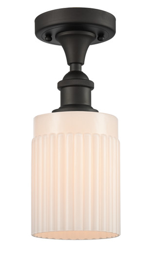Ballston One Light Semi-Flush Mount in Oil Rubbed Bronze (405|5161COBG341)