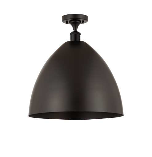 Ballston One Light Semi-Flush Mount in Matte Black (405|5161CBKMBD16BK)