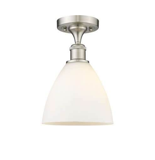 Ballston One Light Semi-Flush Mount in Matte Black (405|5161CBKGBD751)