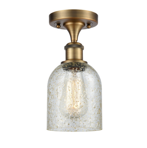 Ballston One Light Semi-Flush Mount in Brushed Brass (405|5161CBBG259)