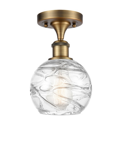 Ballston LED Semi-Flush Mount in Brushed Brass (405|5161CBBG12136LED)