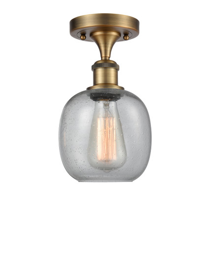 Ballston LED Semi-Flush Mount in Brushed Brass (405|5161CBBG104LED)