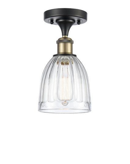 Ballston LED Semi-Flush Mount in Black Antique Brass (405|5161CBABG442LED)