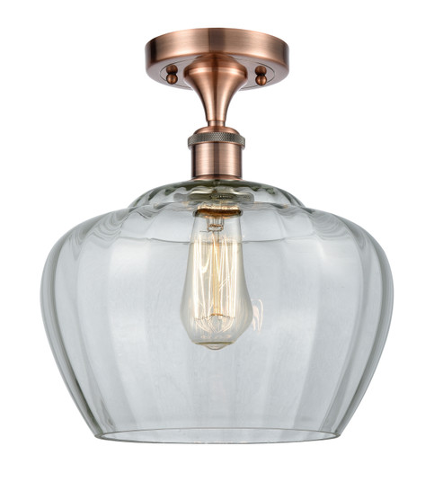Ballston LED Semi-Flush Mount in Antique Copper (405|5161CACG92LLED)