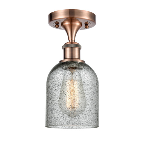 Ballston LED Semi-Flush Mount in Antique Copper (405|5161CACG257LED)