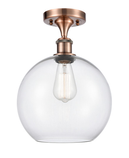 Ballston LED Semi-Flush Mount in Antique Copper (405|5161CACG12210LED)