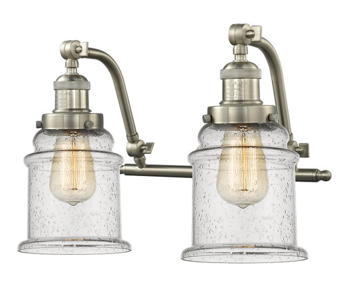 Franklin Restoration Two Light Bath Vanity in Brushed Satin Nickel (405|5152WSNG184)