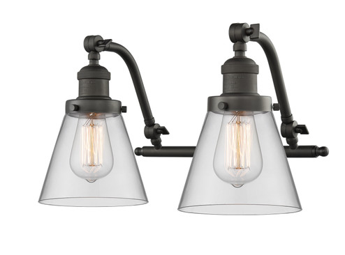 Franklin Restoration Two Light Bath Vanity in Oil Rubbed Bronze (405|5152WOBG62)