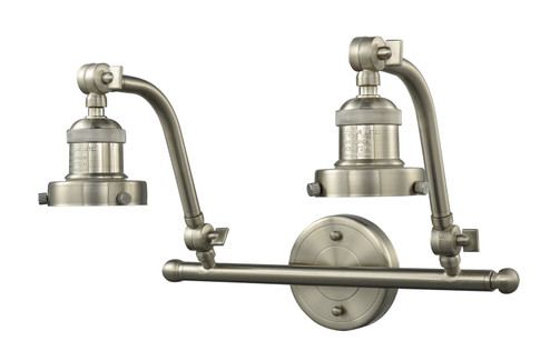 Franklin Restoration Two Light Bath Vanity in Matte Black (405|5152WBK)