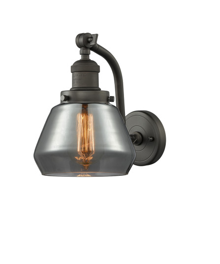 Franklin Restoration One Light Wall Sconce in Oil Rubbed Bronze (405|5151WOBG173)
