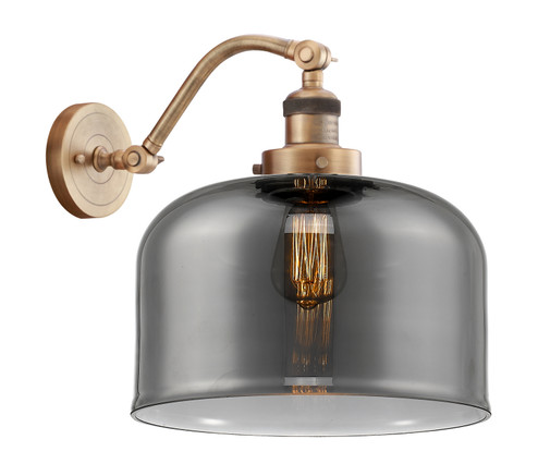 Franklin Restoration One Light Wall Sconce in Brushed Brass (405|5151WBBG73L)