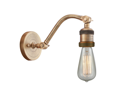 Franklin Restoration One Light Wall Sconce in Brushed Brass (405|5151WBB)
