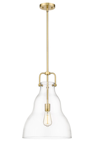 Haverhill One Light Pendant in Satin Gold (405|4941SSGG59214)