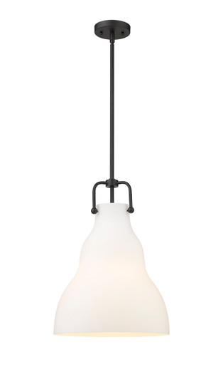 Haverhill One Light Pendant in Matte Black (405|4941SBKG59114)
