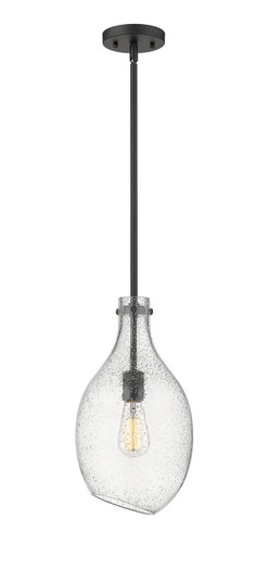 Norwalk One Light Mini Pendant in Matte Black (405|4931SBKG5549)