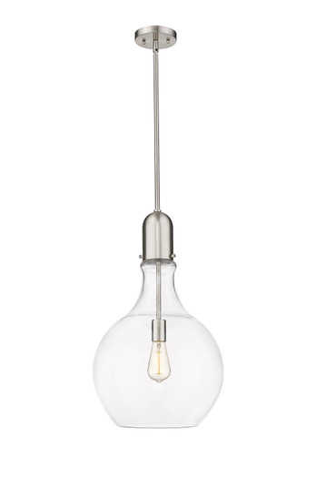 Auralume One Light Pendant in Brushed Satin Nickel (405|4921SSNG58214)