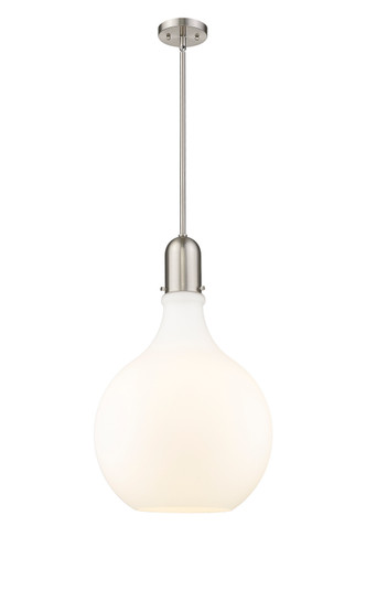 Auralume One Light Pendant in Brushed Satin Nickel (405|4921SSNG58116)
