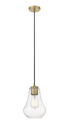 Auralume One Light Mini Pendant in Brushed Brass (405|4901PBBG5727)