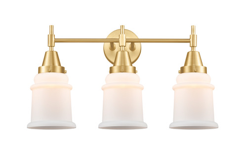 Caden Three Light Bath Vanity in Satin Gold (405|4473WSGG181)