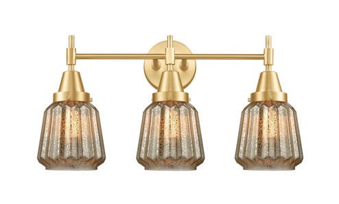 Caden LED Bath Vanity in Satin Gold (405|4473WSGG146LED)