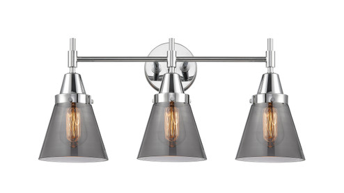 Caden Three Light Bath Vanity in Polished Chrome (405|4473WPCG63)