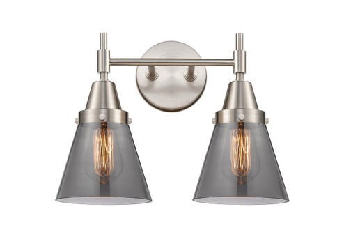 Caden Two Light Bath Vanity in Satin Nickel (405|4472WSNG63)