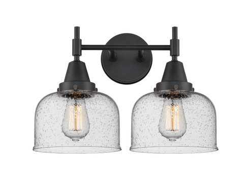 Caden LED Bath Vanity in Matte Black (405|4472WBKG74LED)