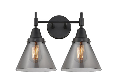 Caden Two Light Bath Vanity in Matte Black (405|4472WBKG43)