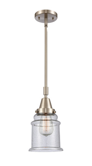 Caden LED Mini Pendant in Brushed Satin Nickel (405|4471SSNG184LED)