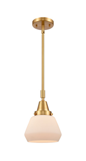Caden One Light Mini Pendant in Satin Gold (405|4471SSGG171)